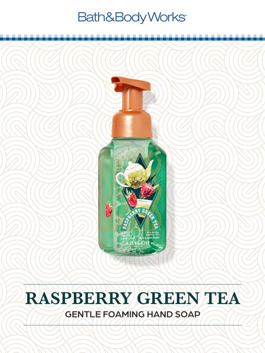 Buy Bath & Body Works Raspberry Green Tea Gentle Foaming