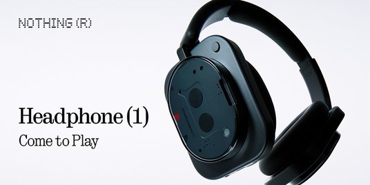 【美品】Nothing Headphones 1 Nothing 1 Grey : Amazon.in: Electronics
