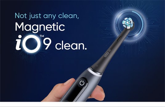 Buy Oral - B iO9 Black Ultimate Rechargeable Smart Electric