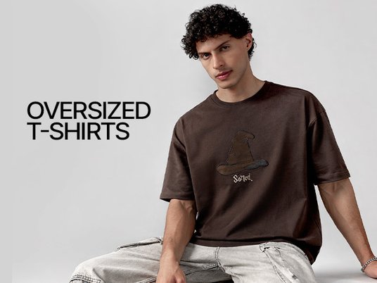 SALSATION★サルセーションOversizeCrewneckT-Shirt Buy The Souled Store Men Oversized Shazam Teal Tshirts - Tshirts