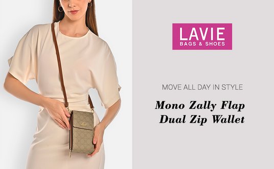 Buy Lavie Women's Zally Vertical Zip Mup Small Wallet - Wallets