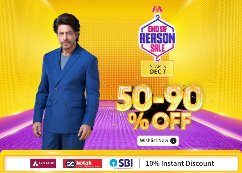 Myntra clothing for mens discount
