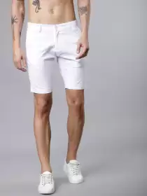 Men Slim Fit Chino Shorts