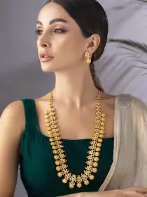Women CZ Studded Jewellery Set