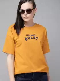 Printed Round Neck T-shirt
