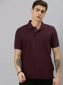 Men Solid Pure Cotton T-shirt