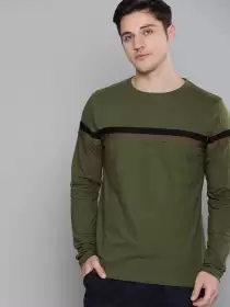 Striped Cotton Pure Cotton T-shirt