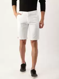 Men Slim Fit Regular Shorts