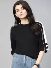 Relaxed Fit Round Neck T-shirt