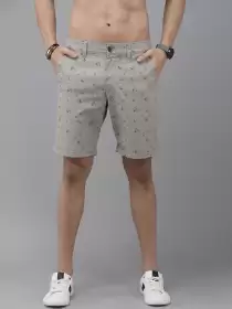 Men Regular Fit Chino Shorts