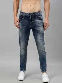 Men Slim Tapered Fit Jeans