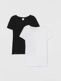 Women 2-Pack Cotton Sustainable T-shirts