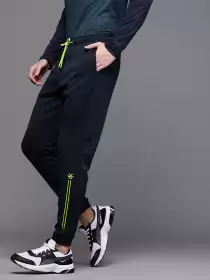 Men Solid Regular Fit Joggers