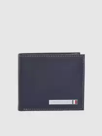 Men Solid Two Fold Wallet