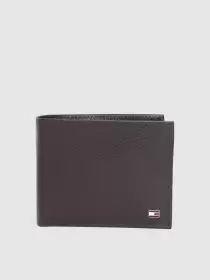 Men Solid Two Fold Wallet
