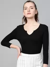 Ribbed T-shirt