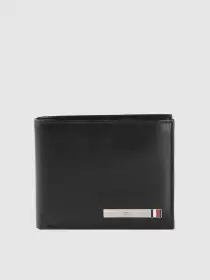 Men Leather Two Fold Wallet