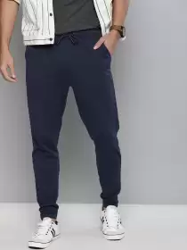 Men Solid Track Pants