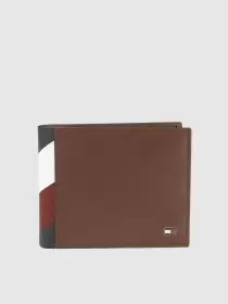 Men Leather Two Fold Wallet