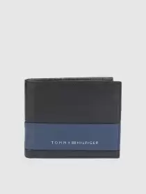 Men Leather Two Fold Wallet