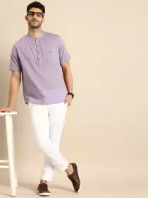 Men Pure Cotton Kurta