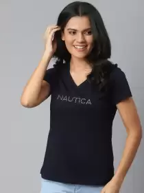 Women Printed Cotton T-shirt