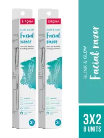 Women Set of 6 Face Razor