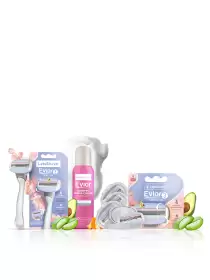 Women Razor With Shaving Cream