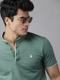 Pure Cotton Solid T-shirt