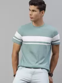 Striped Pure Cotton T-shirt