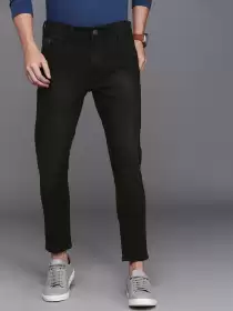 Men Skinny Fit Crop Jeans