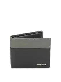 Men Leather Two Fold Wallet