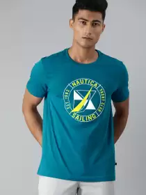Men Typography Printed T-shirt