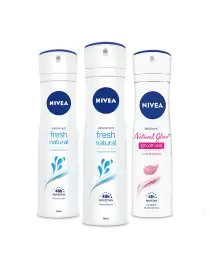 Women Set Of 3 Deodorants
