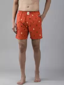 Men Printed Boxers