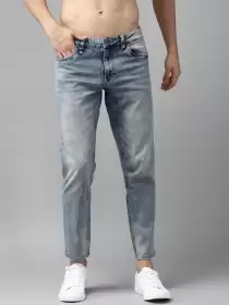 Men Carrot Fit Jeans