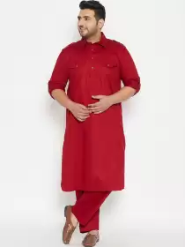 Men Pathani Kurta With Pyjamas