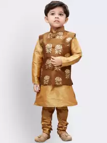 Boys Kurta Pyjamas With Jacket