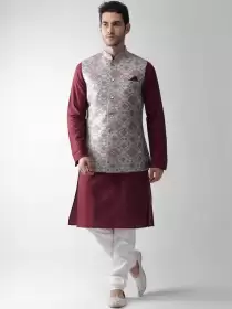 Men Kurta with Churidar