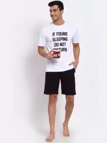 Men Printed Night suit