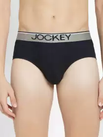 Men Solid Pure Cotton Basic Briefs