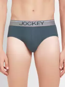 Men Solid Cotton Basic Briefs