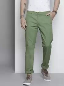 Men Slim Fit Trousers