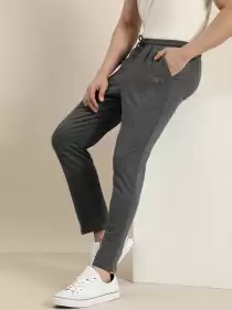 Men Solid Track Pants