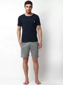 Men Printed Night suit