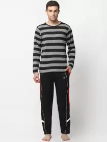 Men Pure Cotton Night Suit