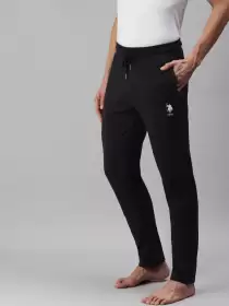 Men Solid Lounge Pants