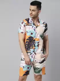 Men Printed Night suit