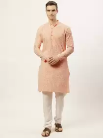 Men Chikankari Kurta Set