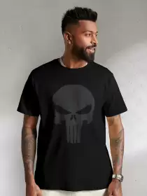 Men Cotton Punisher T-shirt